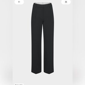 Aritzia Classic Black Women's effortless pant